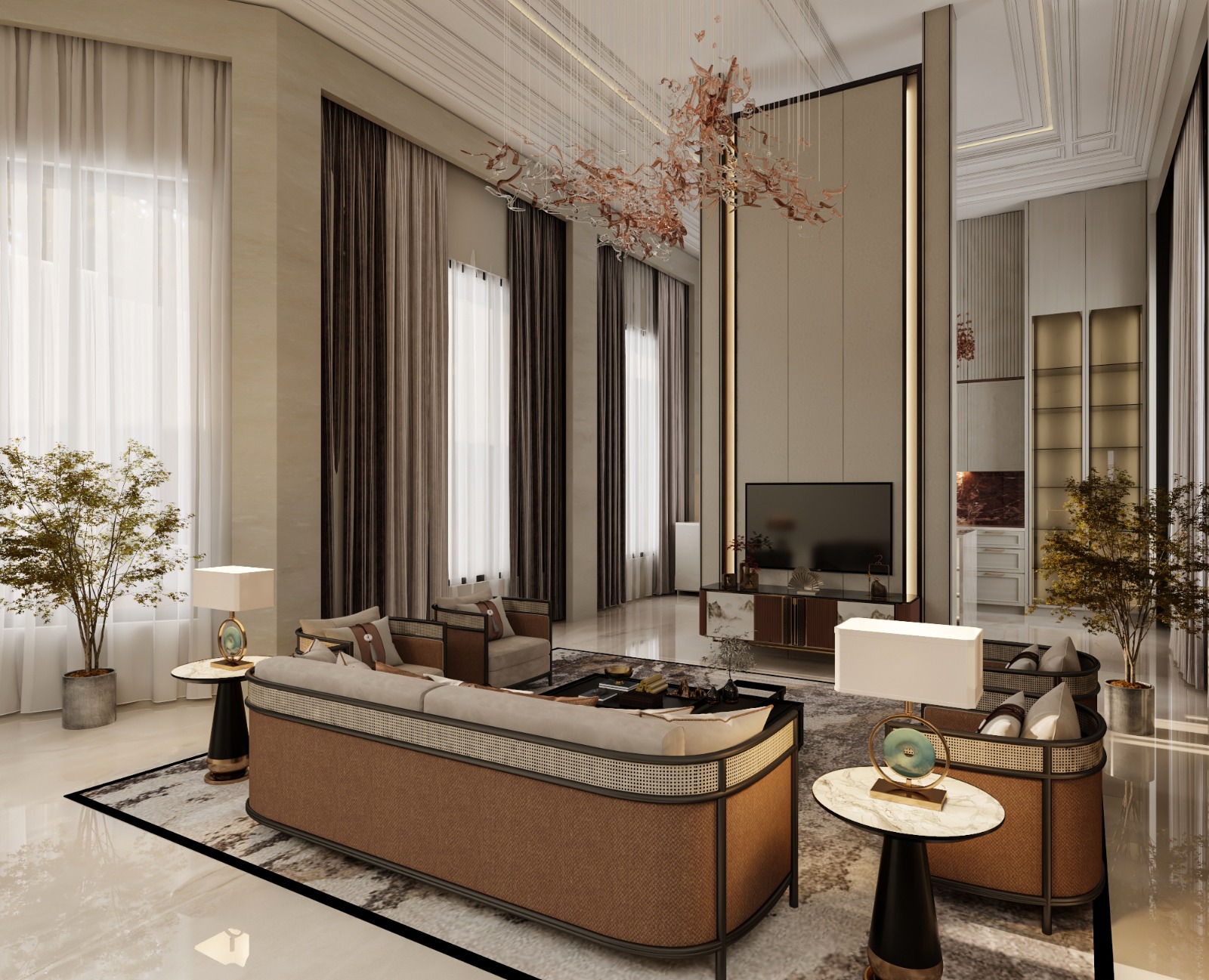 Interior Family Sitting Area - photo 2