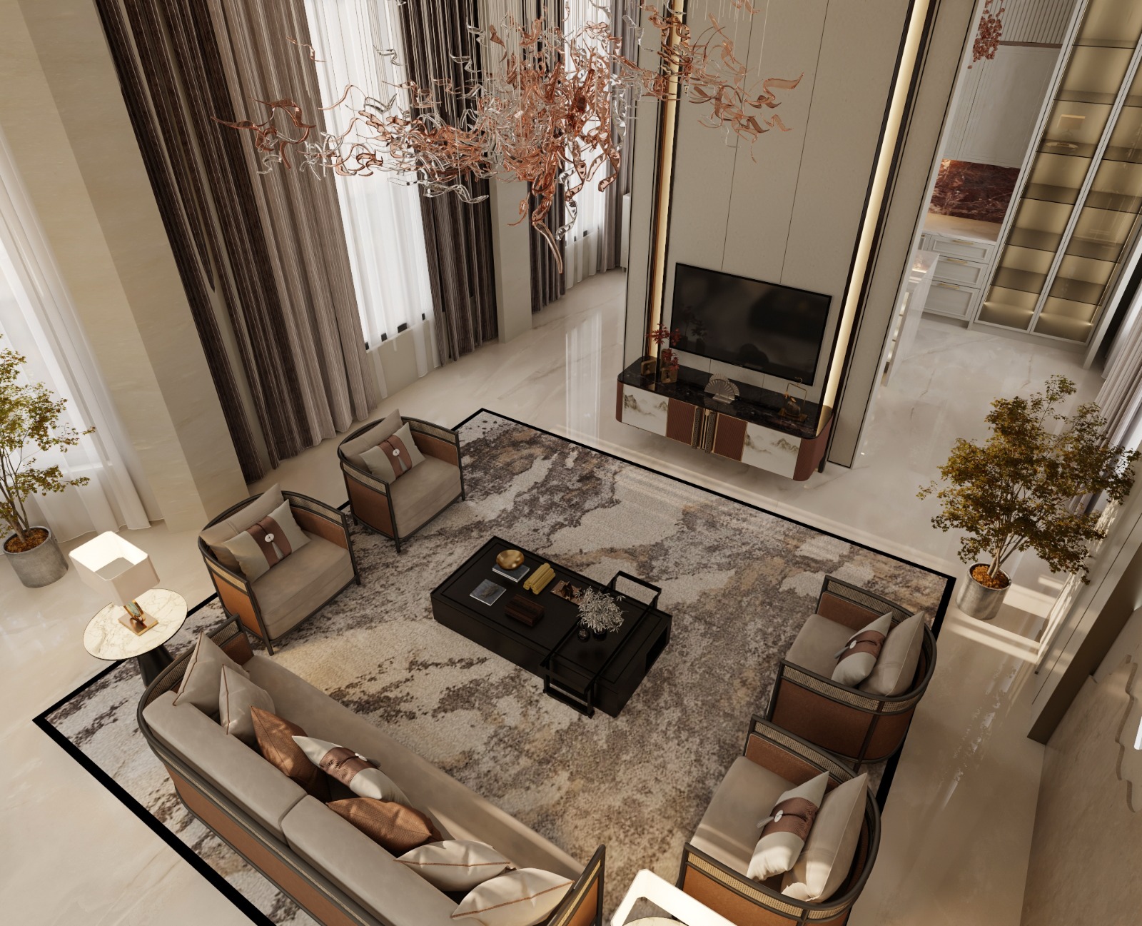 Interior Family Sitting Area - photo 9